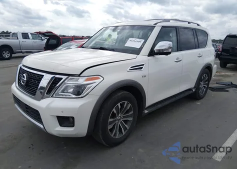 2017 Nissan Armada Sl from USA, damaged, VIN JN8AY2ND3H9007184